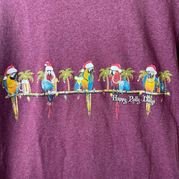 BOCA Island Wear T-Shirt Drinking Birds Happy Polly Days Funny Graphic Women’s M - Picture 4 of 8